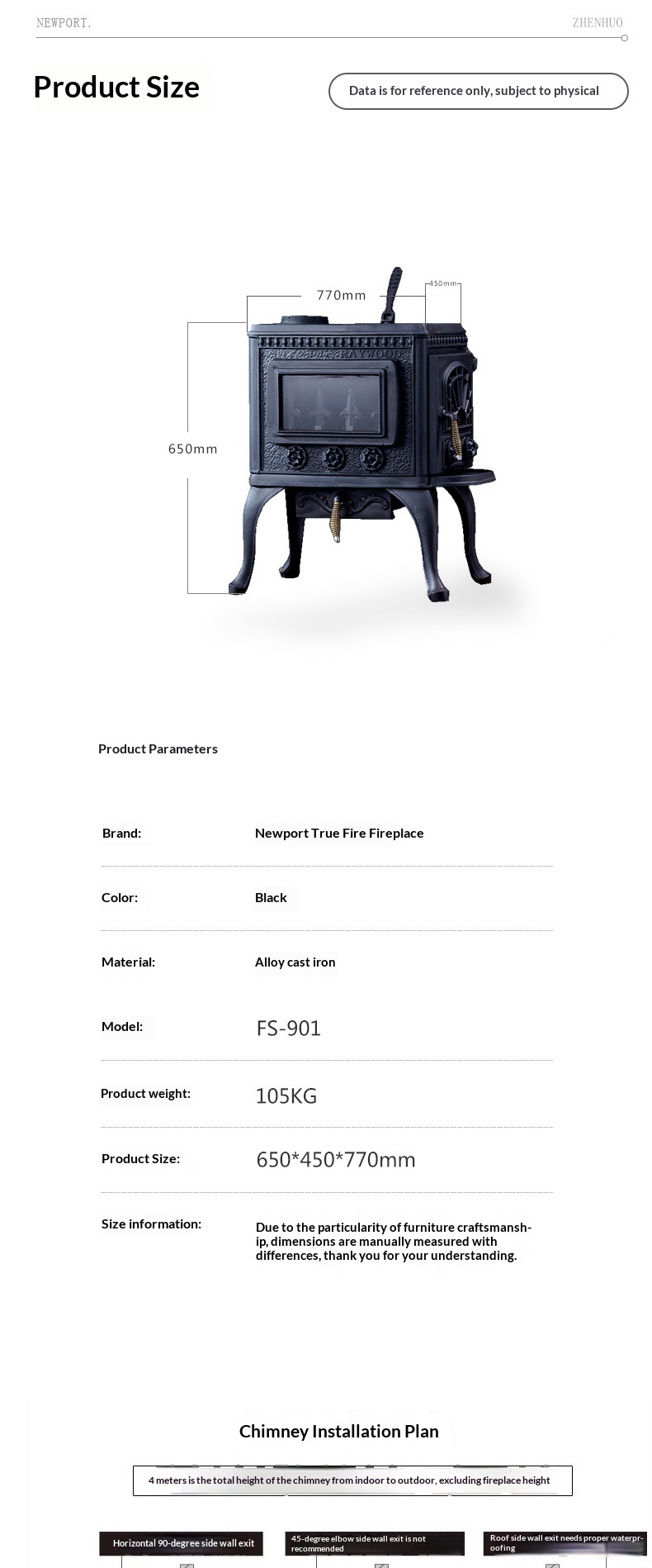 Wholesale of real fire burning wood fireplaces