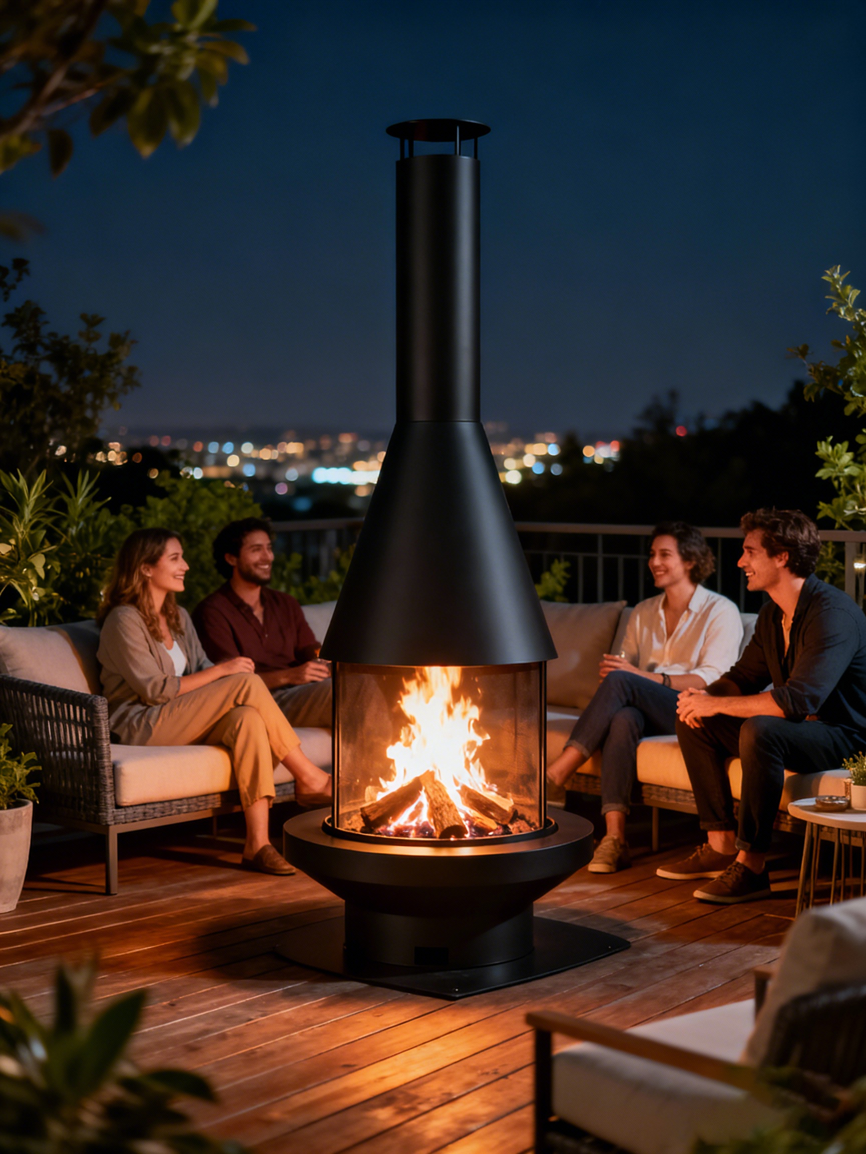 Wood-Burning Fire Bowls